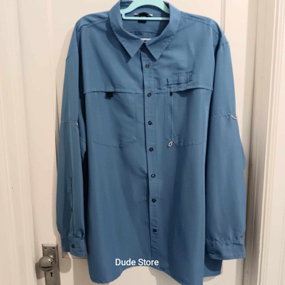 Authentic Field & Stream Long Sleeve Outdoor Shirt - Men's Size 2XL - (EUC)